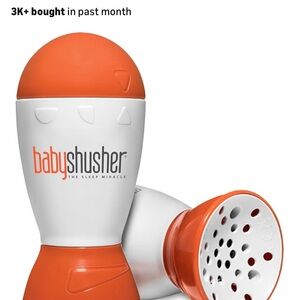 Baby Shusher - The Sleep Miracle Device in Orange and White
